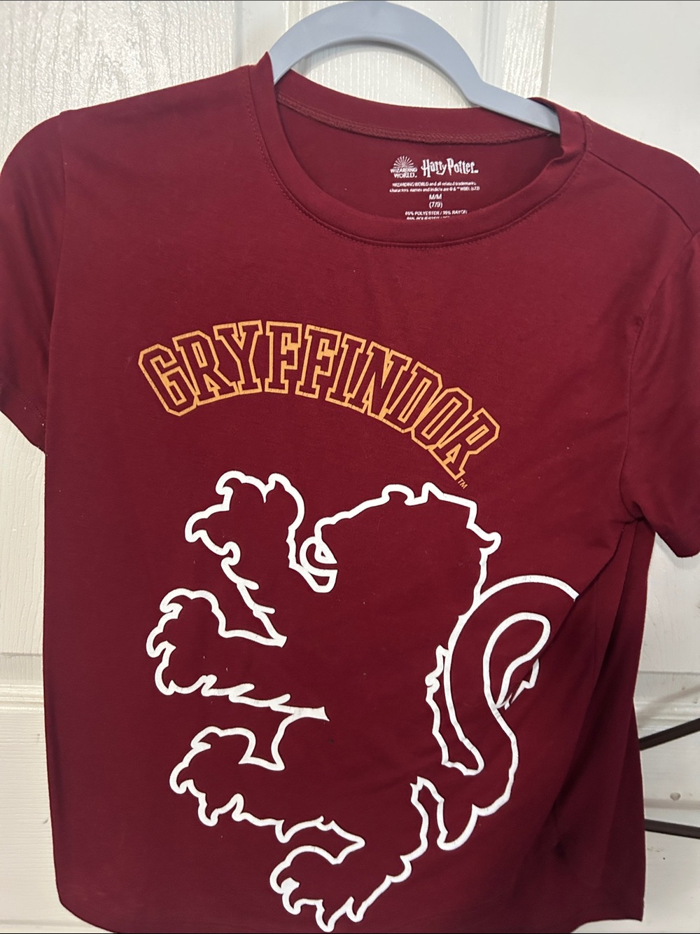 Harry Potter Gryffindor Kids Maroon Graphic Tee by Warner Bros.